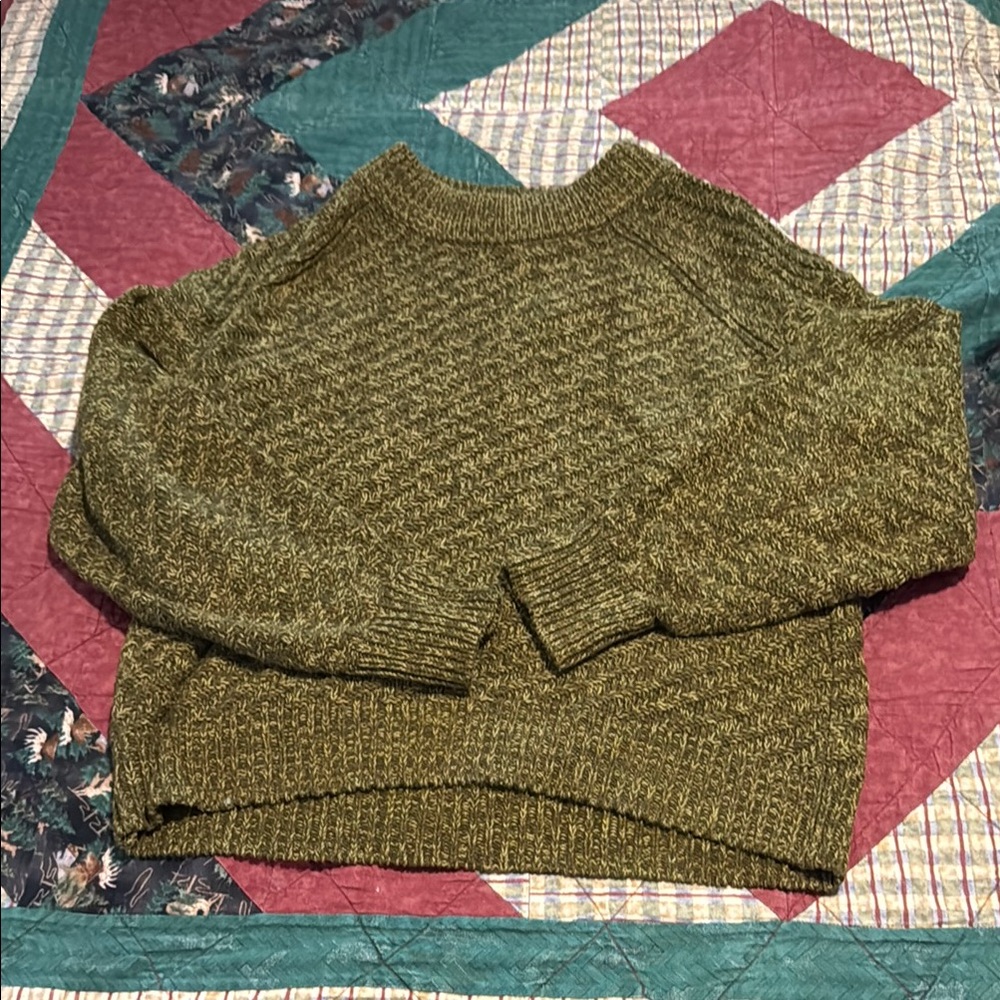 Olive Green Women's Sweater